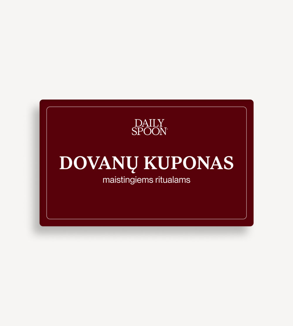 Daily Spoon dovanų kuponas