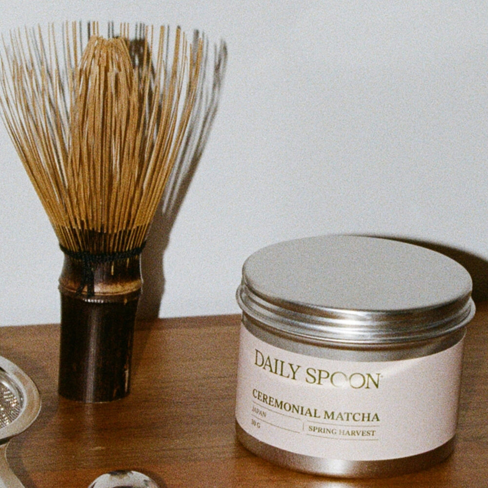 Ceremonial matcha & whisk