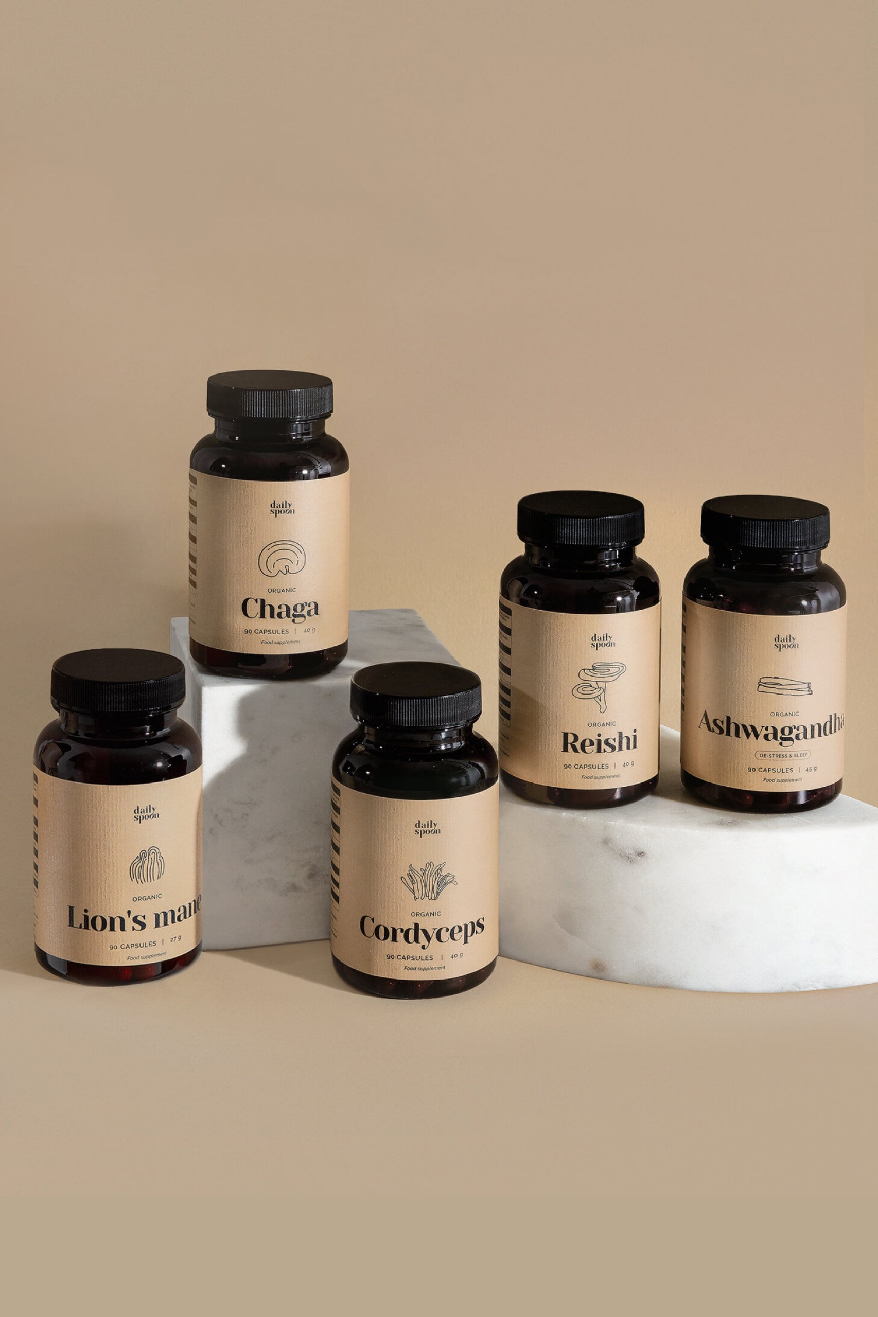 5 adaptogen bundle