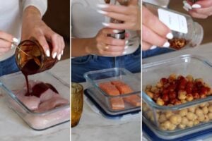 Citrininis marinatas lašišai, Aitrus marinatas avinžirniams, Sojų marinatas vištienai