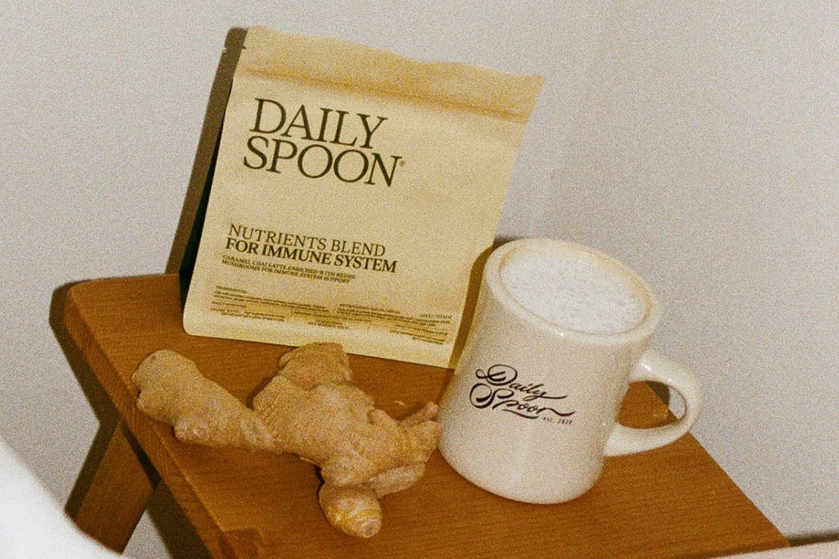 Ciberžolių latė imunitetui