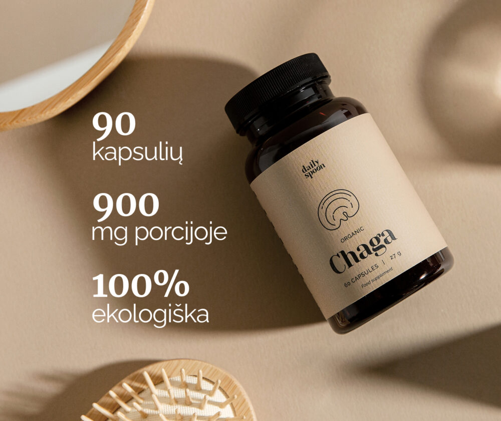 Chaga kapsulės - Image 2