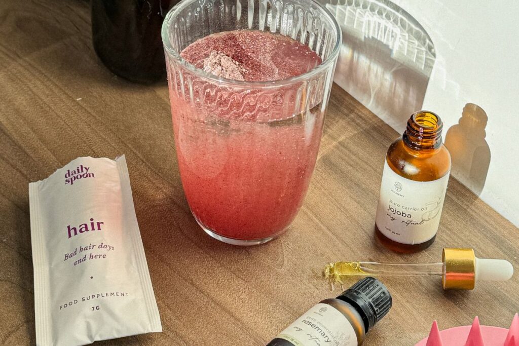 Vitaminai ir priemonės sausiems plaukams
