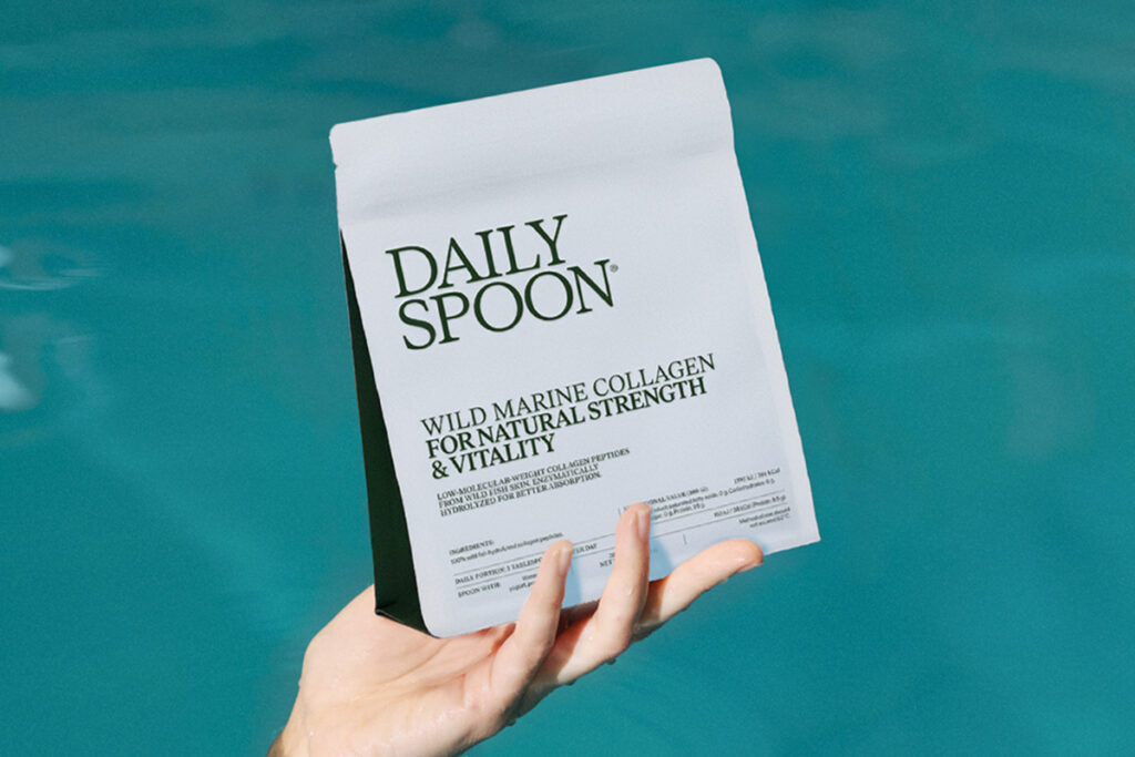 Laukinis jūrinės kilmės Daily Spoon kolagenas