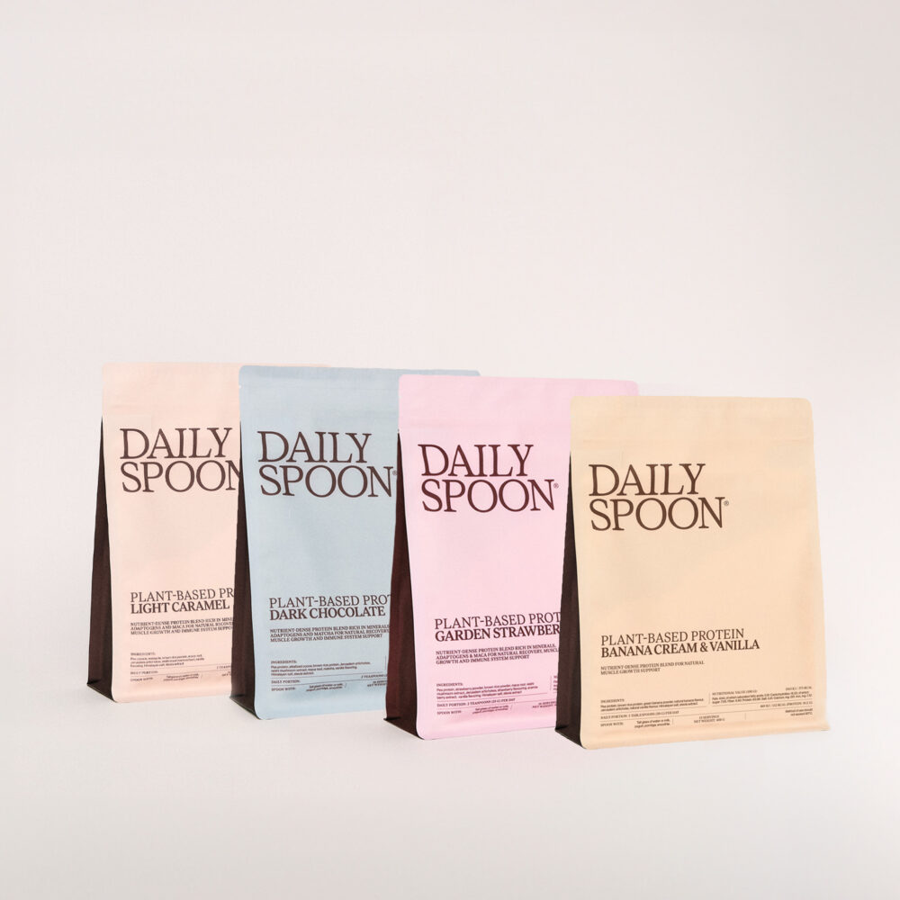 4 skonių baltymų rinkinys