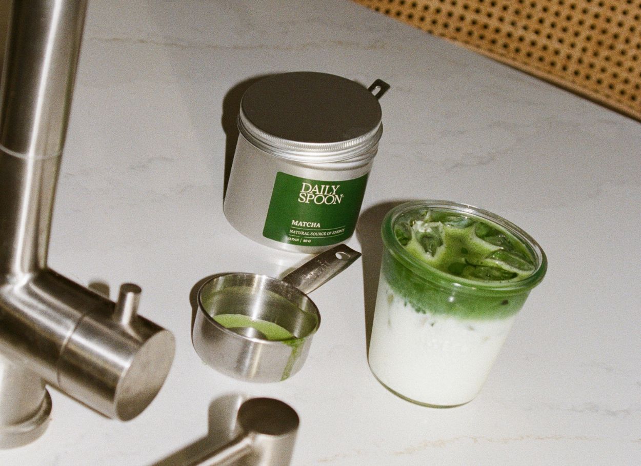 Daily Spoon matcha arbata