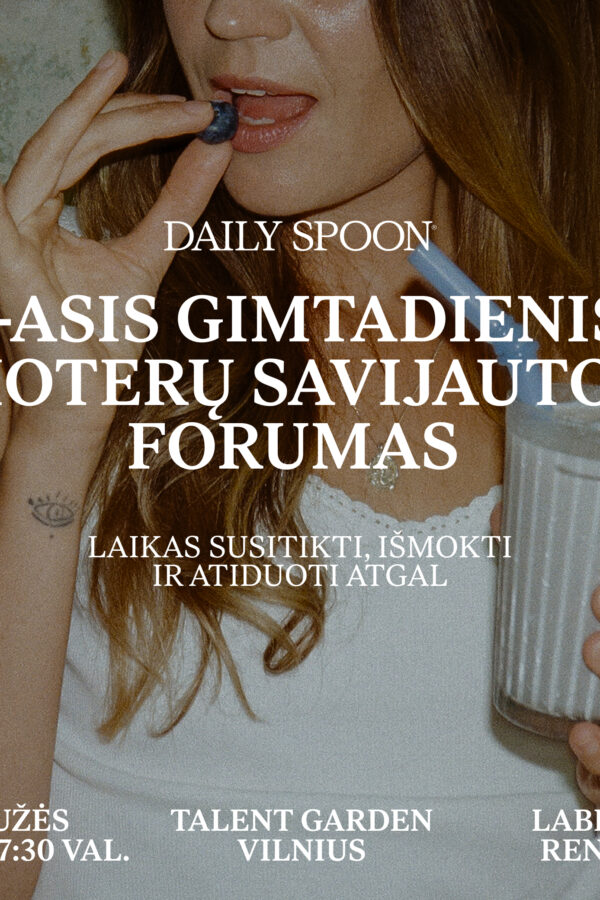 6-asis gimtadienis: Moterų savijautos forumas