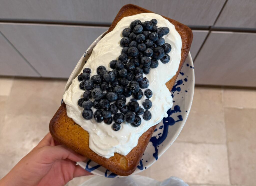 Super moist lemon and olive oil cake