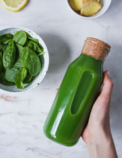 10 MINSATIETYGlowing skin green juice