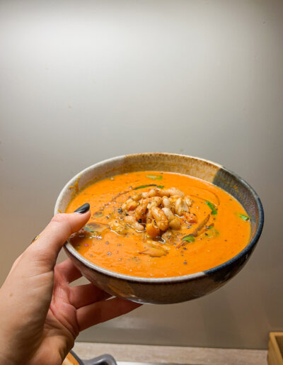Maistingesnė pomidorų sriuba